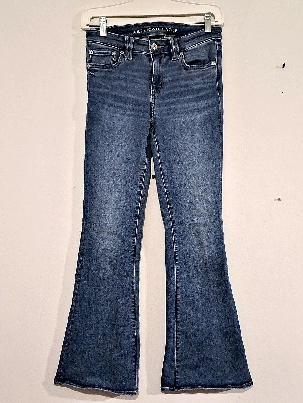 American Eagle AE Next Level Flare Jeans Blue Size 4